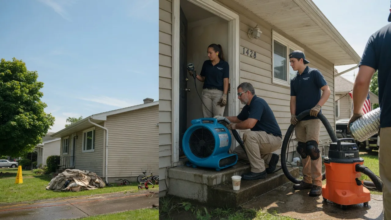Water Damage Restoration in Brookville, OH near me